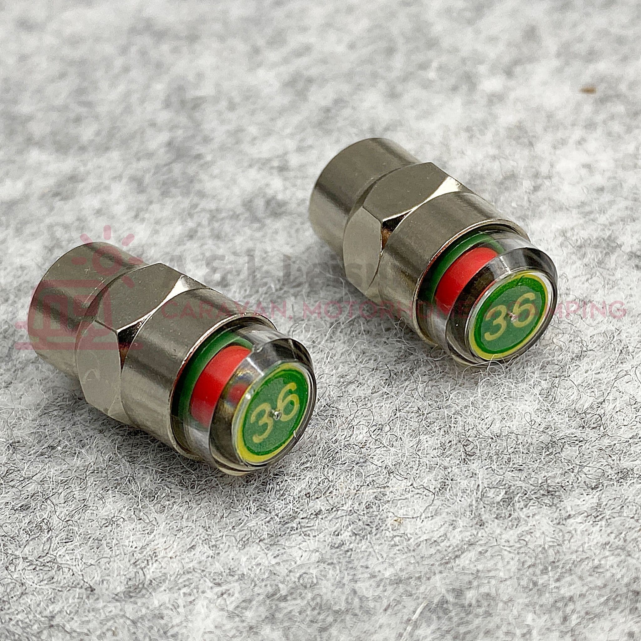 EZ Read Tyre Pressure Cap 2 Pack Up To 36psi ez-read-tyre-pressure-cap-2-pack-up-to-36psi